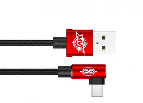 Кабель USB-TypeC Baseus MVP Elbow CAMMVP-A09 Red 1м