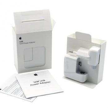 Сетевое зарядное устройство Apple (MD836ZM/A), белый, 12Вт