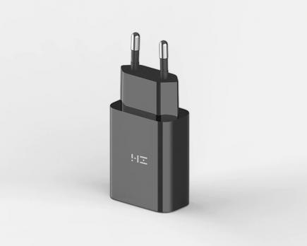 Сетевое зарядное устройство Xiaomi (Mi) ZMI USB-A 18W QC 3.0 fast charging charger EU (HA612 Black), черный