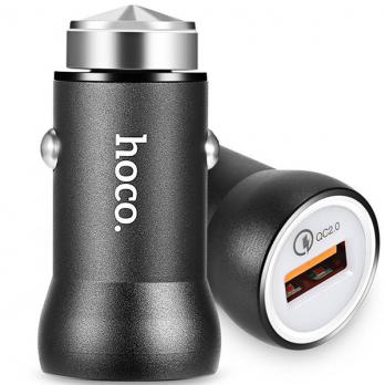 Автомобильное зарядное устройство Hoco Z4 Quick Charge 2.0 (черное)